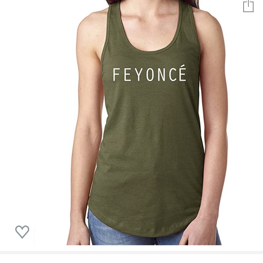 Feyonce racer back tank